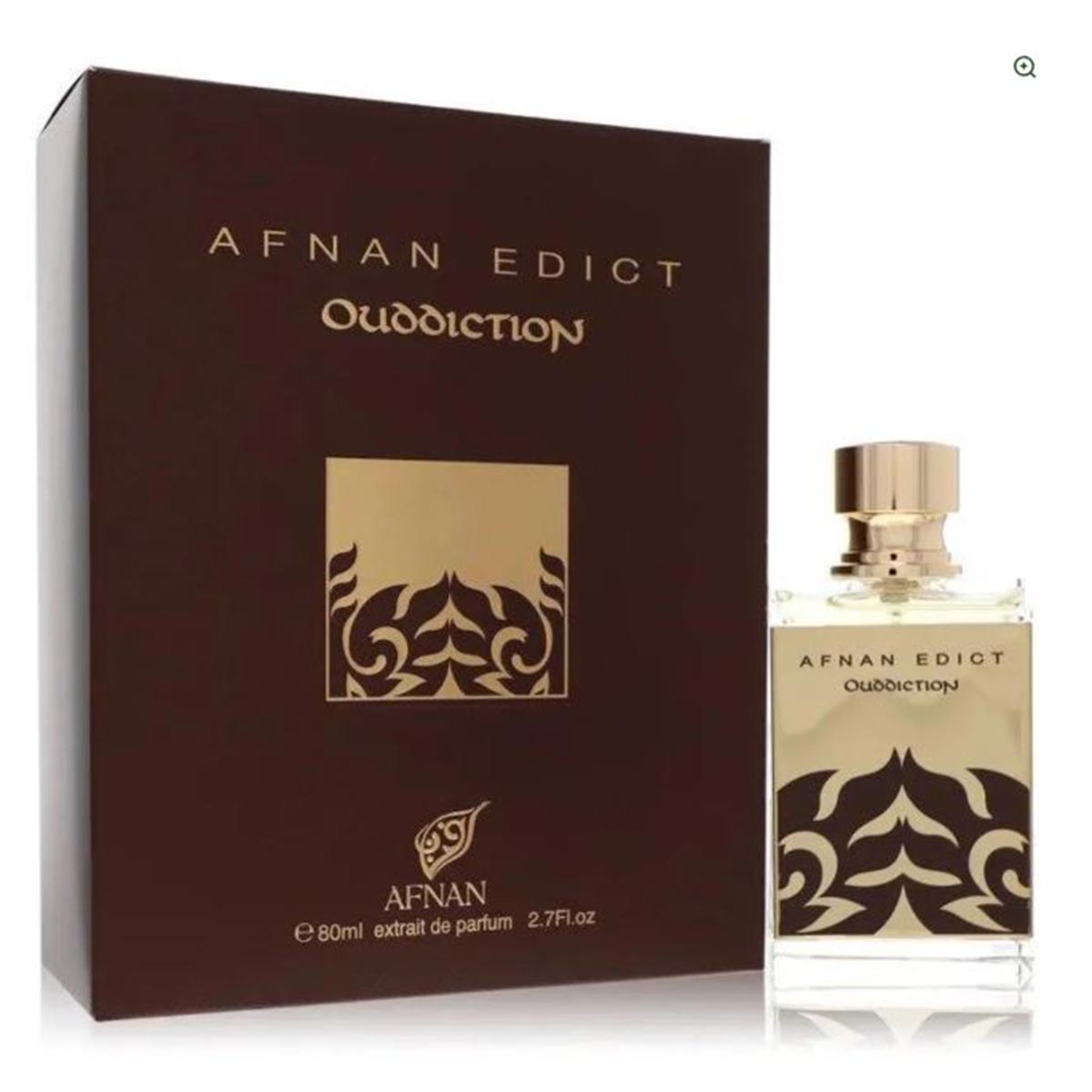 Afnan Edict Ouddiction Extracto De Perfume 80Ml